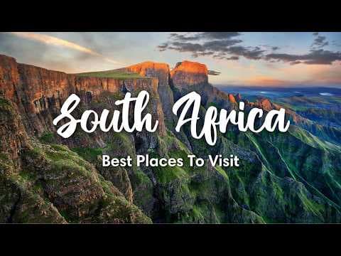 Video thumbnail: The 15 best places to visit in South Africa